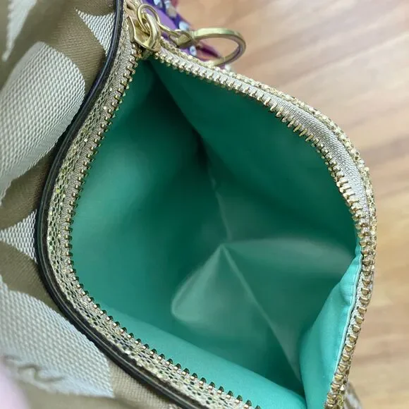 Coach Poppy Jazzy Bag Purse Signature C Canvas Graffiti Shoulder Crossbody 15311 - Picture 12 of 16